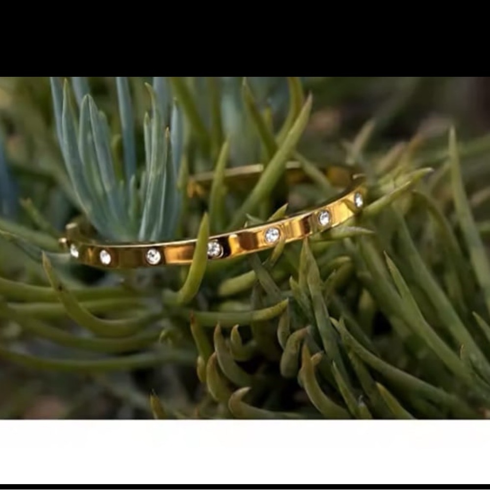 Set In Stone Hinged Bangle From Kate Spade Like N… - image 6